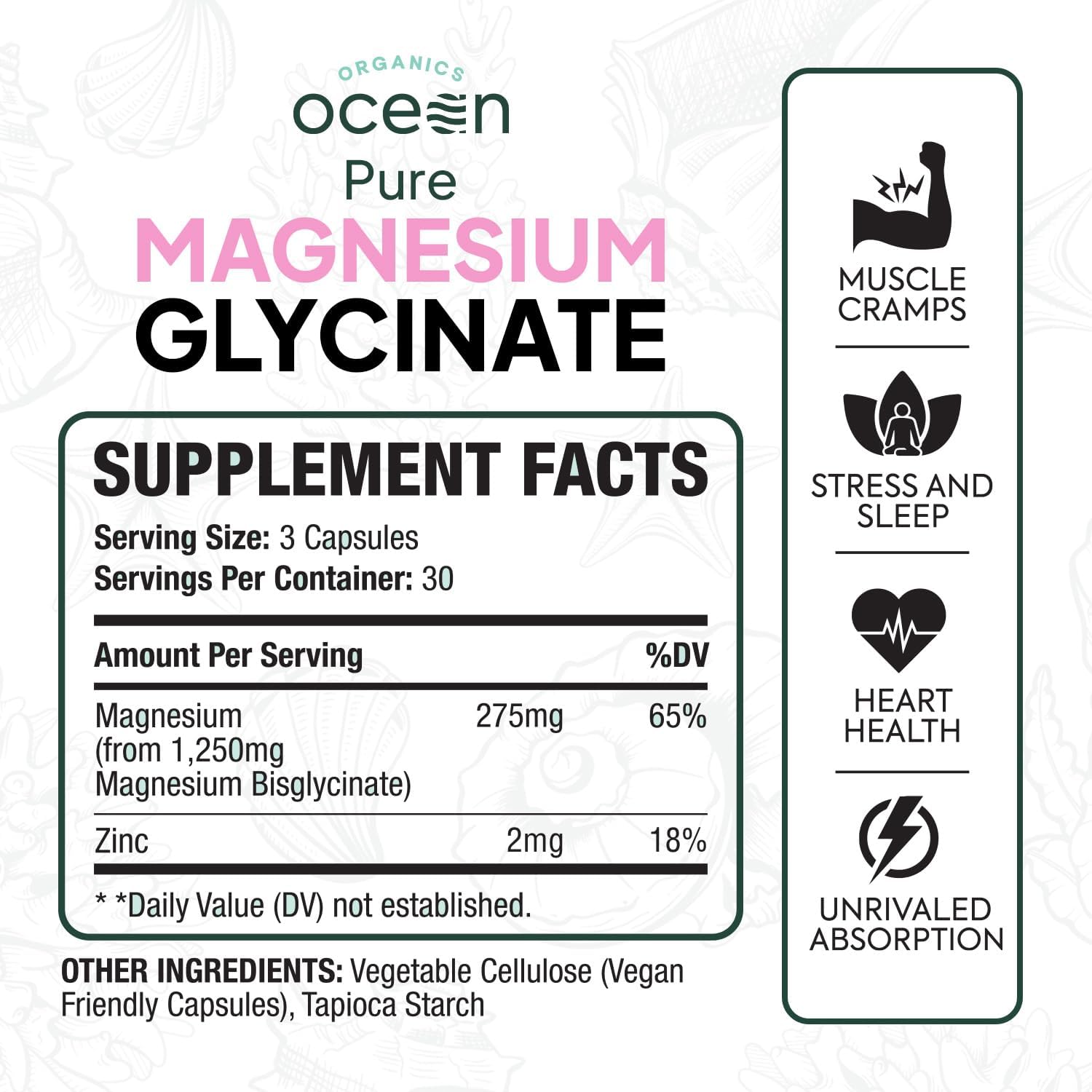 Pure Magnesium Glycinate